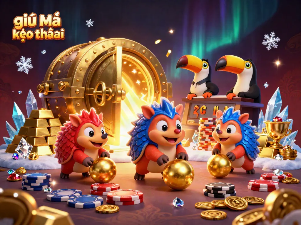 Roll through poker chips with giải mã kèo nhà cái in a vibrant, action-packed gambling illustration.