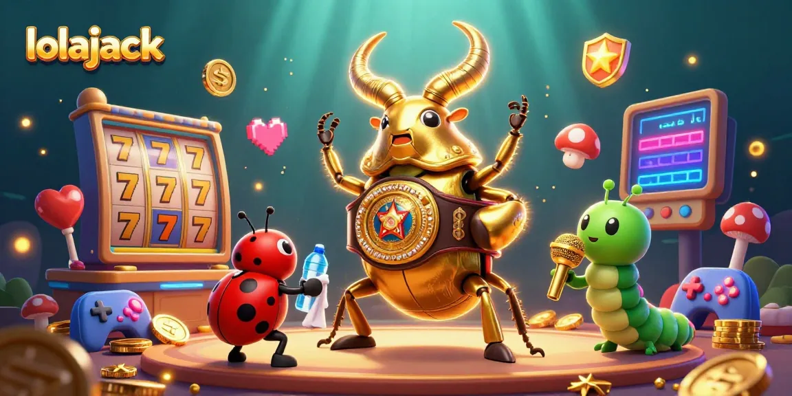 Experience thrilling spins at lolajack with vibrant slots, animated characters, and casino action.